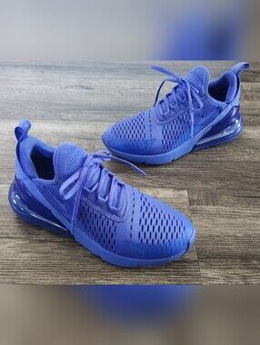 **XCLNT, RARE, HTF** Nike Airmax Air Max 270 Sz 8 Blue Light Ultramarine Sneaker